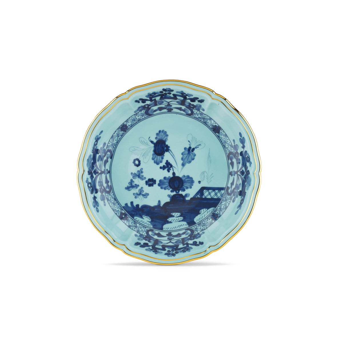 Ginori 1735 Oriente Italiano Fruit Holder, Iris, view 2