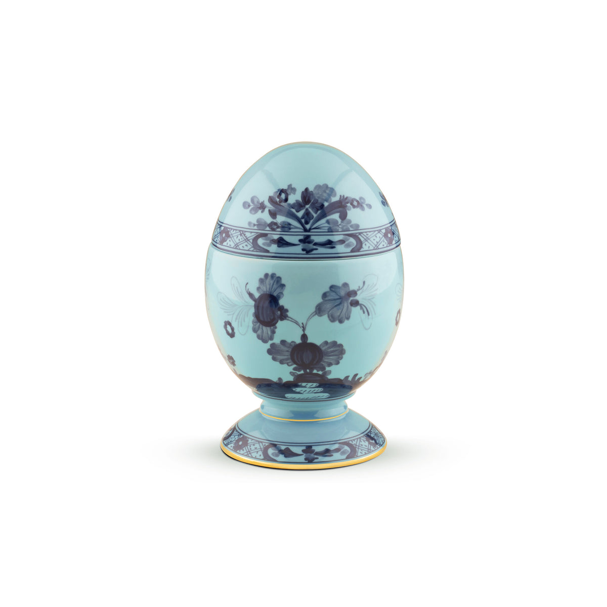Ginori 1735 Oriente Italiano Large Egg, Iris