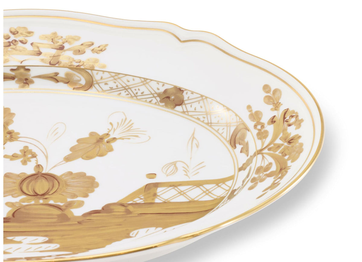 Ginori 1735 Oriente Italiano Large Oval Platter, Aurum, view 3