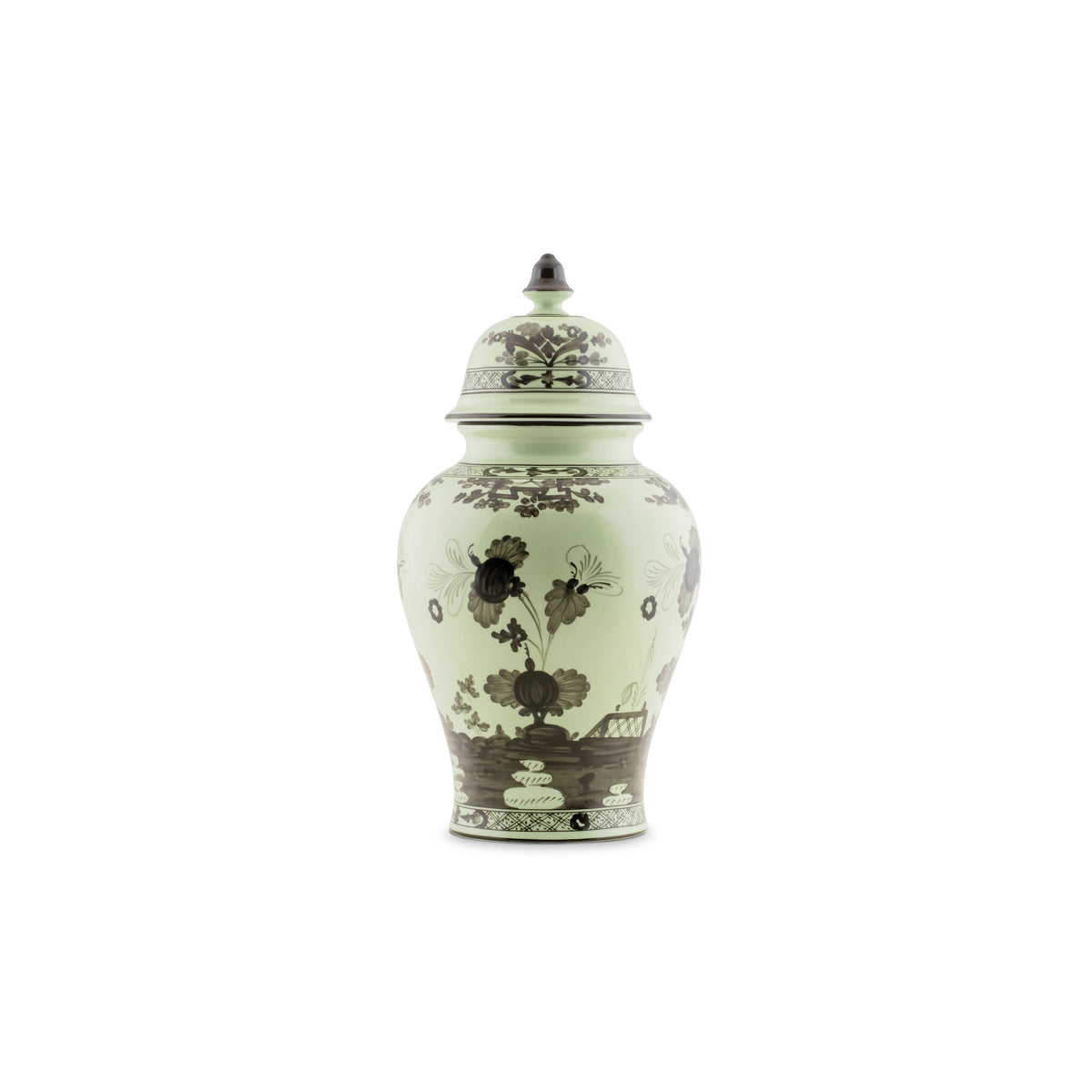 Ginori 1735 Oriente Italiano Large Potiche Vase, Bario