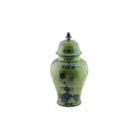 Ginori 1735 Oriente Italiano Large Potiche Vase, Malachite, view 3