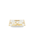Ginori 1735 Oriente Italiano Large Square Change Tray, Aurum, view 2
