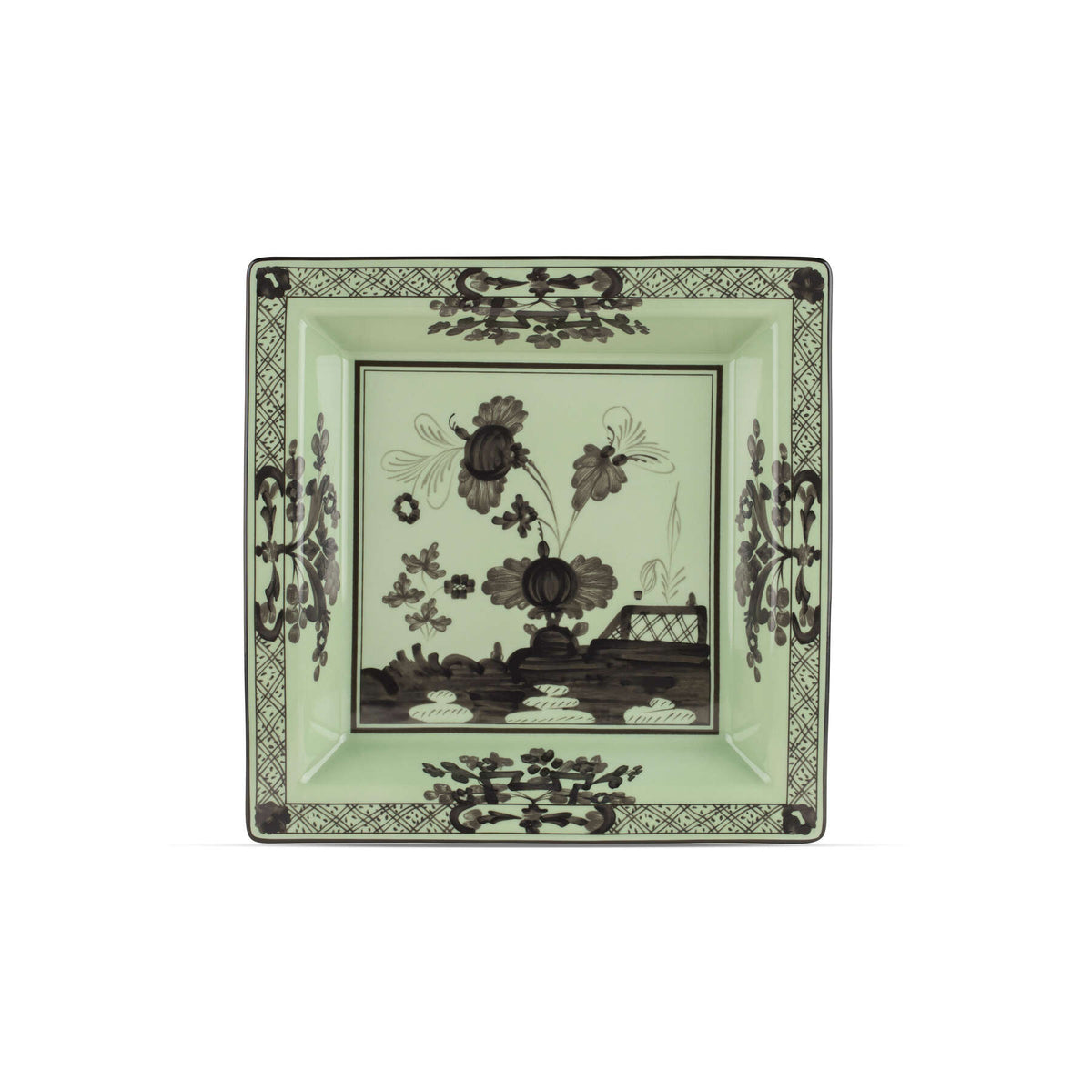 Ginori 1735 Oriente Italiano Large Square Change Tray, Bario