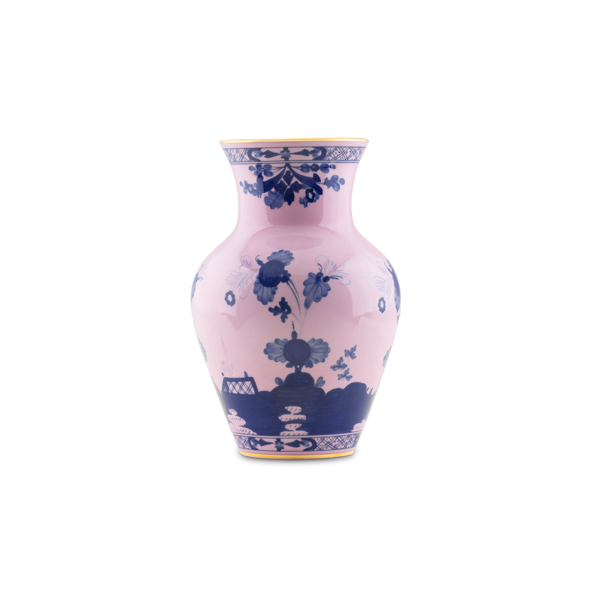 Ginori 1735 Oriente Italiano Ming Vase, Azalea