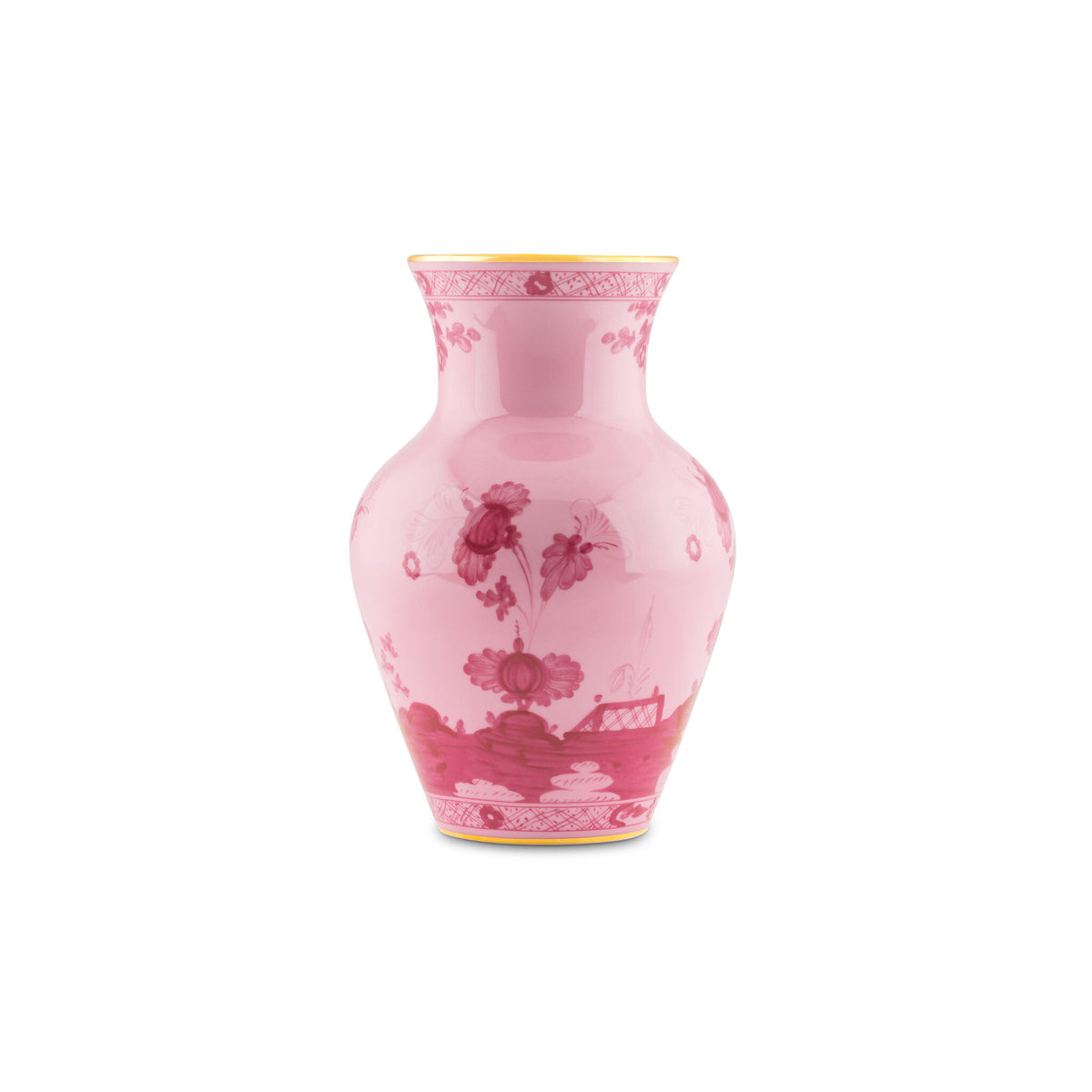 Ginori 1735 Oriente Italiano Ming Vase, Porpora, view 2