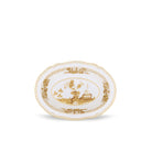 Ginori 1735 Oriente Italiano Oval Bowl, Aurum, view 2