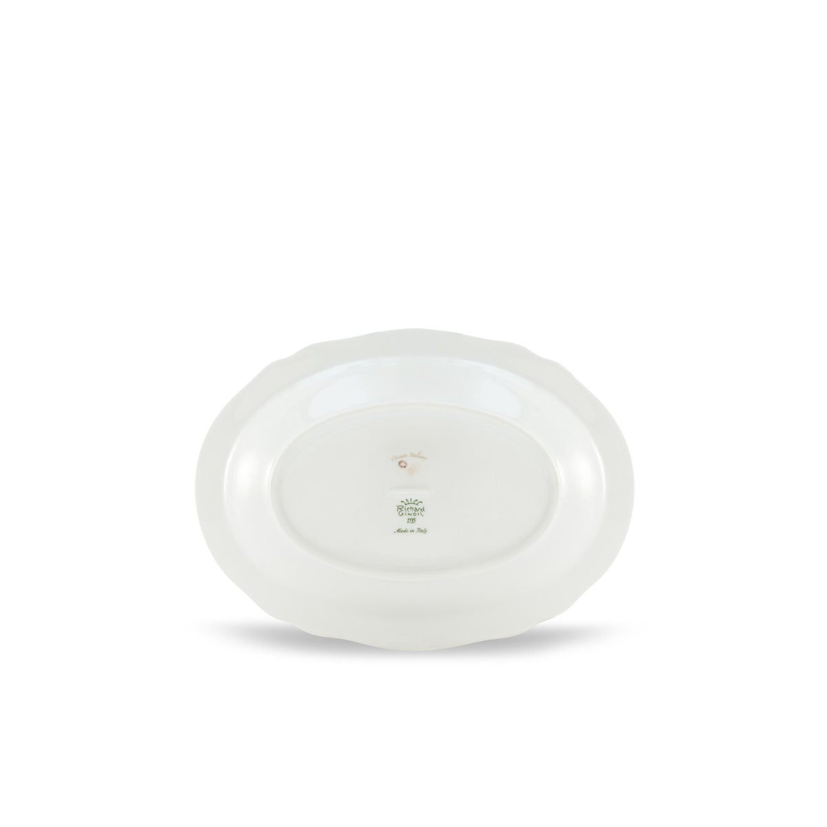 Ginori 1735 Oriente Italiano Oval Bowl, Meringa, view 5