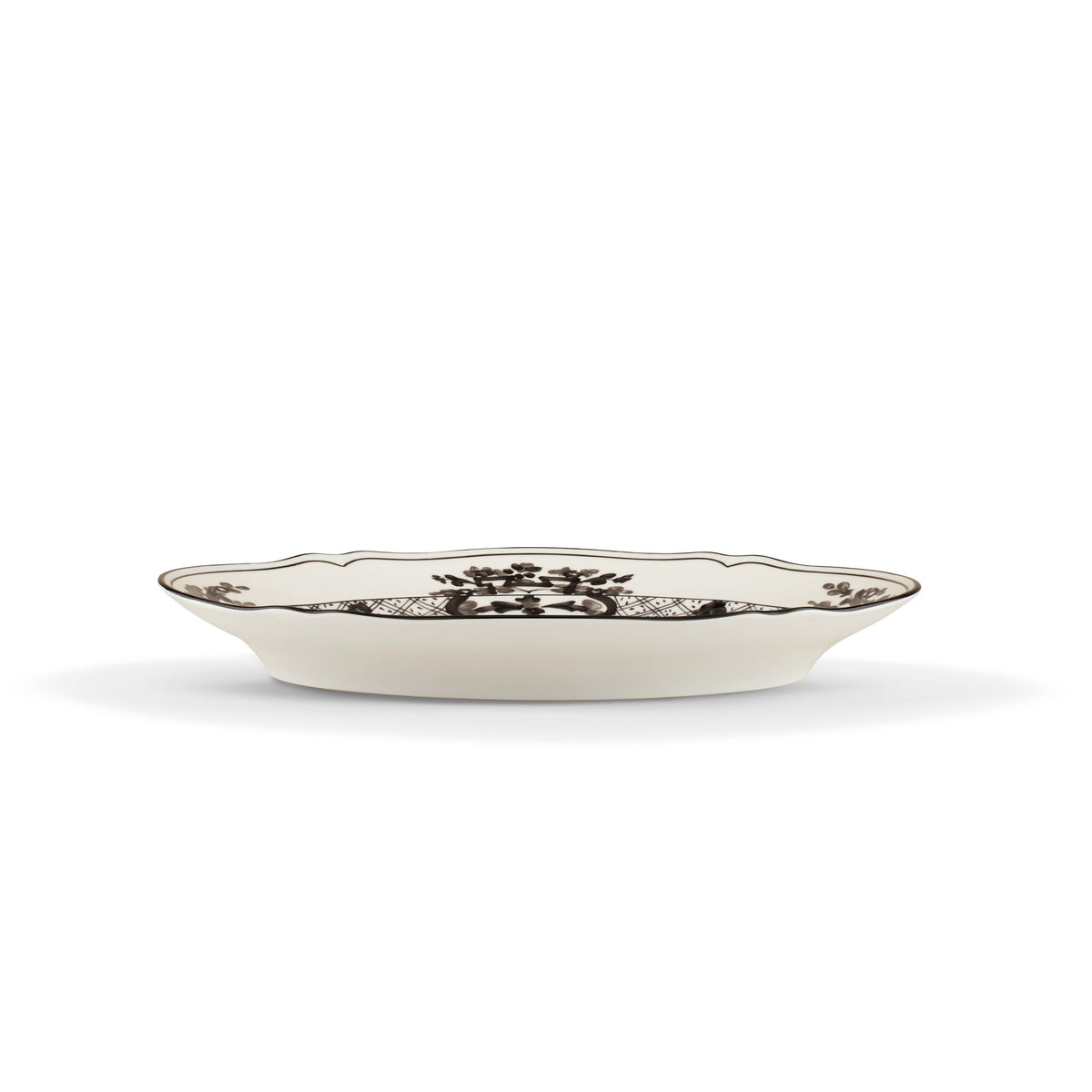 Ginori 1735 Oriente Italiano Oval Platter, Albus, view 4