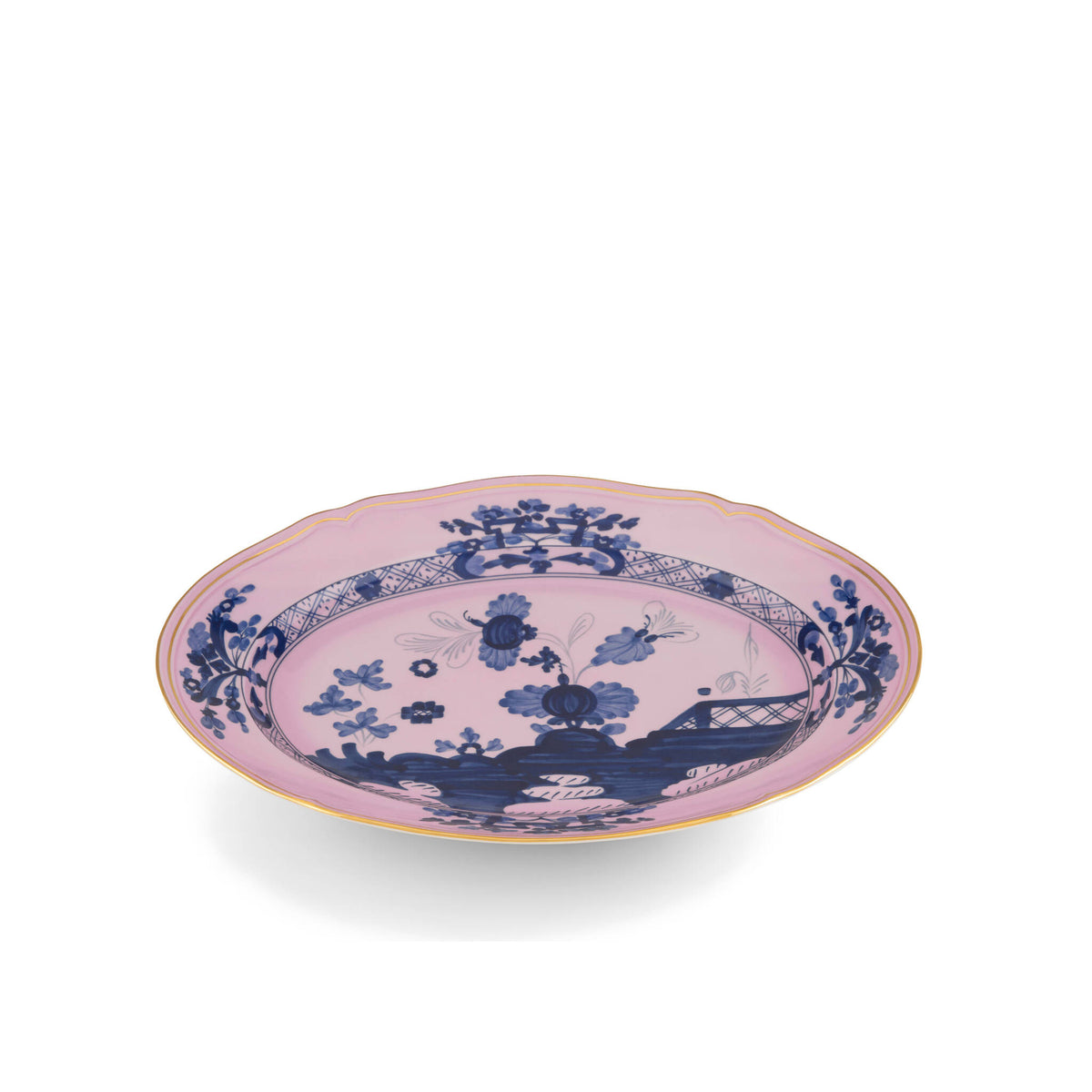 Ginori 1735 Oriente Italiano Oval Platter, Azalea, view 2