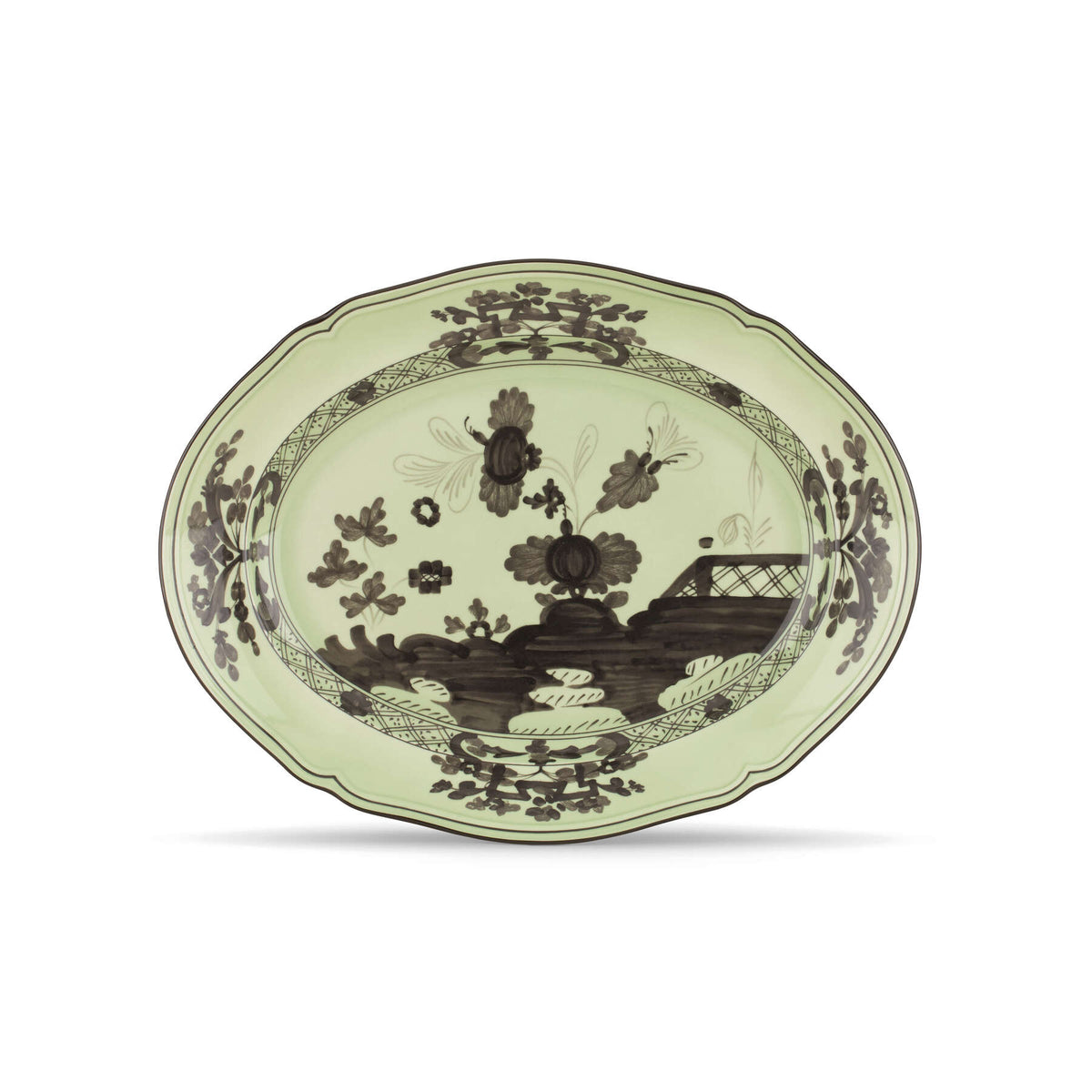 Ginori 1735 Oriente Italiano Oval Platter, Bario