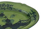 Ginori 1735 Oriente Italiano Oval Platter, Malachite, view 3