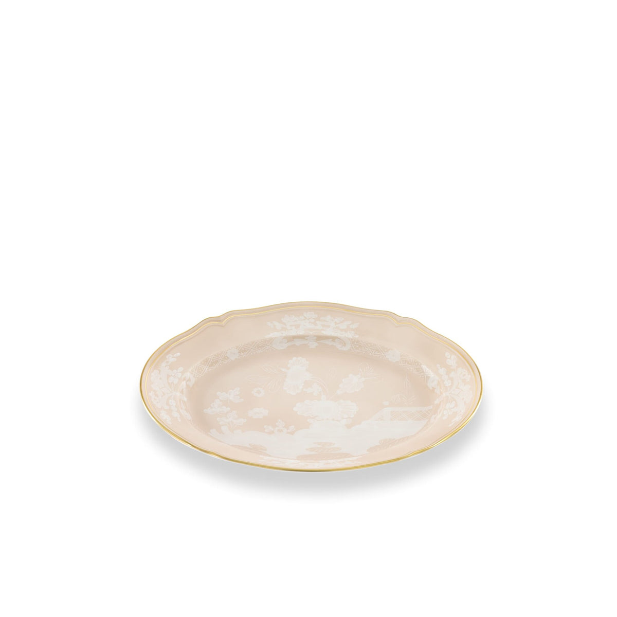 Ginori 1735 Oriente Italiano Oval Platter, Meringa, view 2