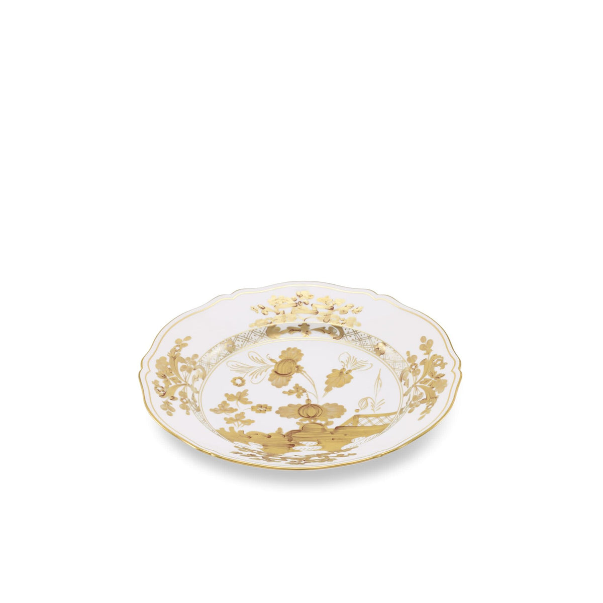 Ginori 1735 Oriente Italiano Round Platter, Aurum, view 2