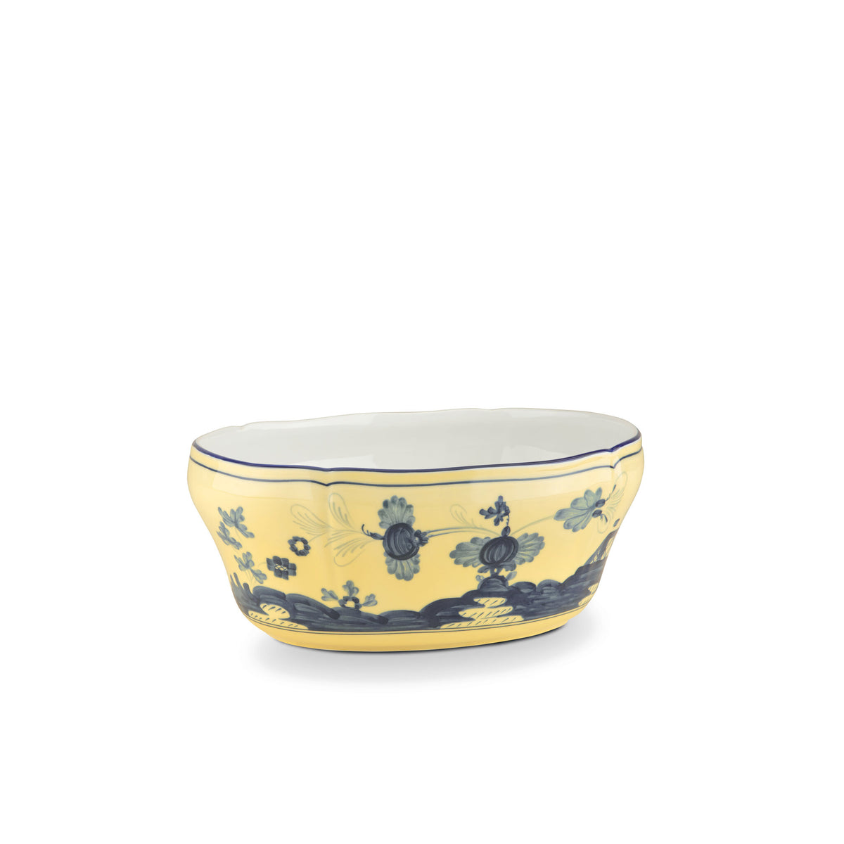 Ginori 1735 Oriente Italiano Salad Bowl, Citrino, view 2