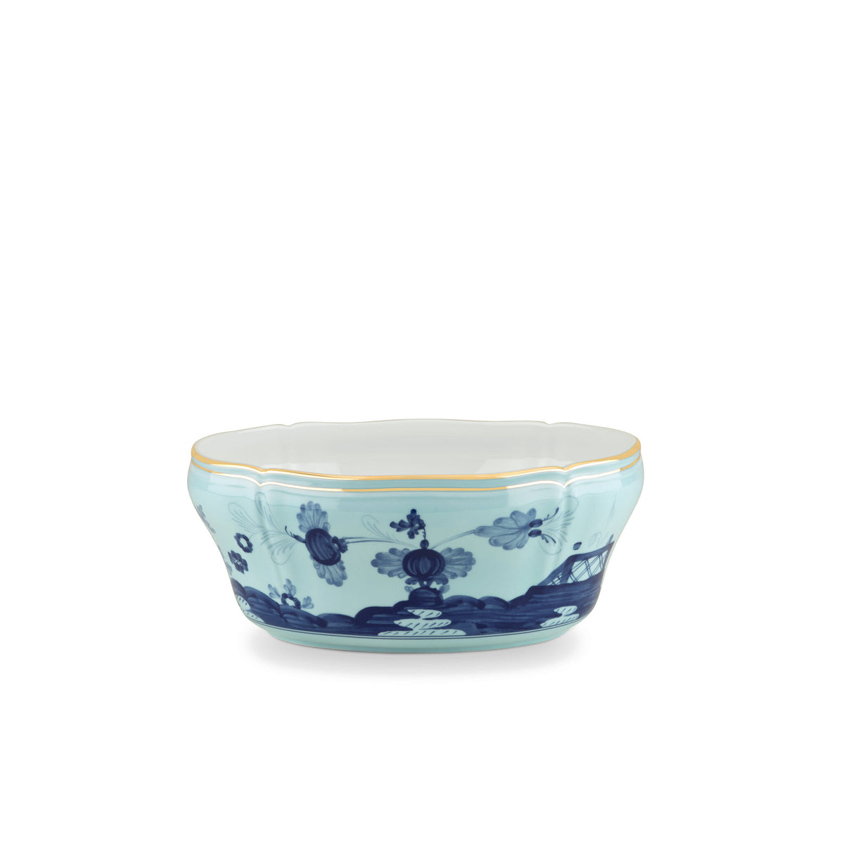 Ginori 1735 Oriente Italiano Salad Bowl, Iris