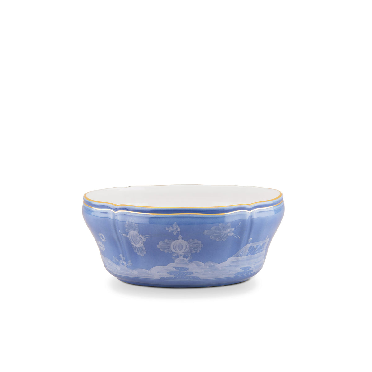 Ginori 1735 Oriente Italiano Salad Bowl, Pervinca