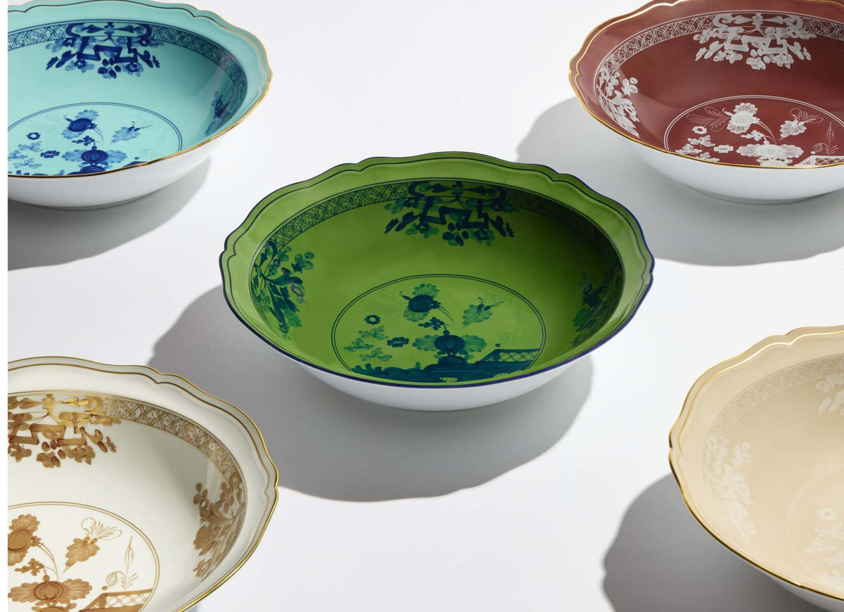 Ginori 1735 Oriente Italiano Serving Bowl, Aurum, view 8