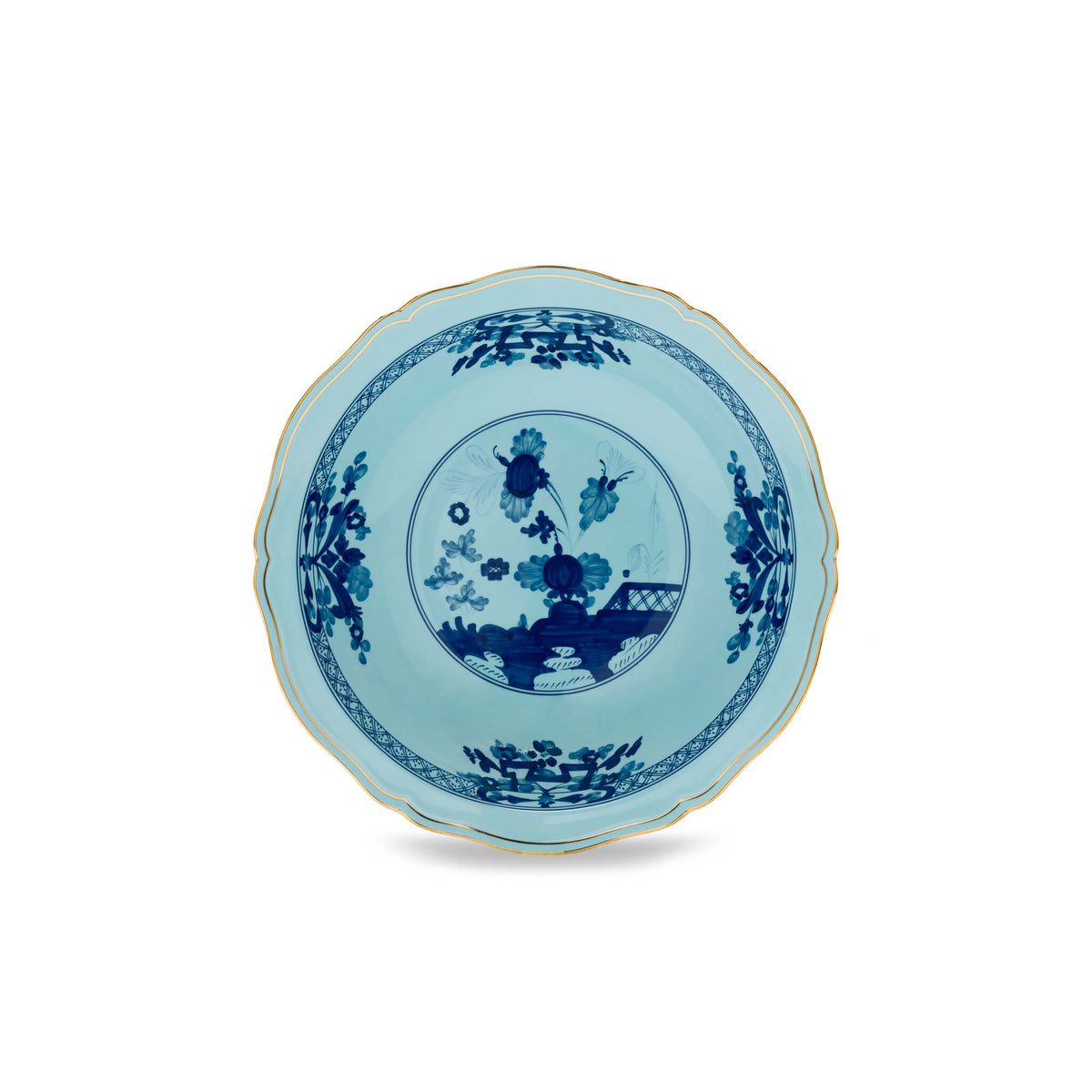 Ginori 1735 Oriente Italiano Serving Bowl, Iris, view 2
