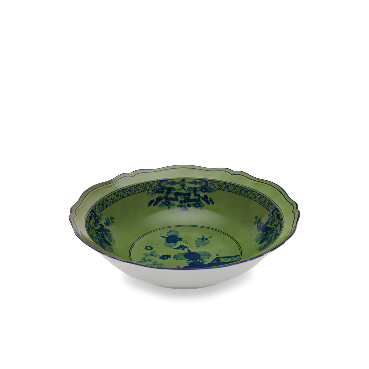 Ginori 1735 Oriente Italiano Serving Bowl, Malachite