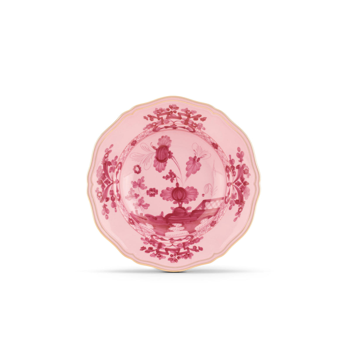 Ginori 1735 Oriente Italiano Soup Plate, Porpora