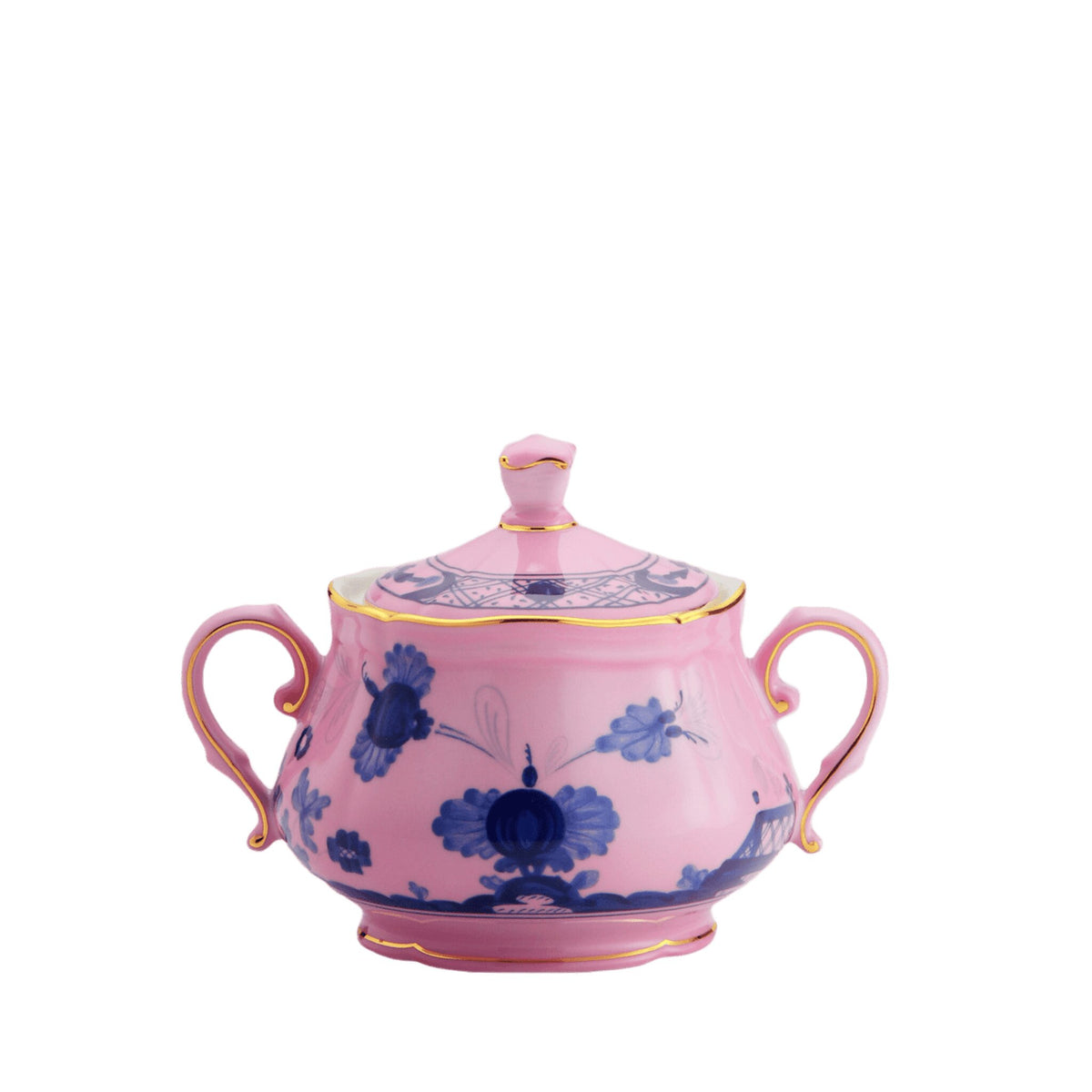 Ginori 1735 Oriente Italiano Sugar Bowl, Azalea