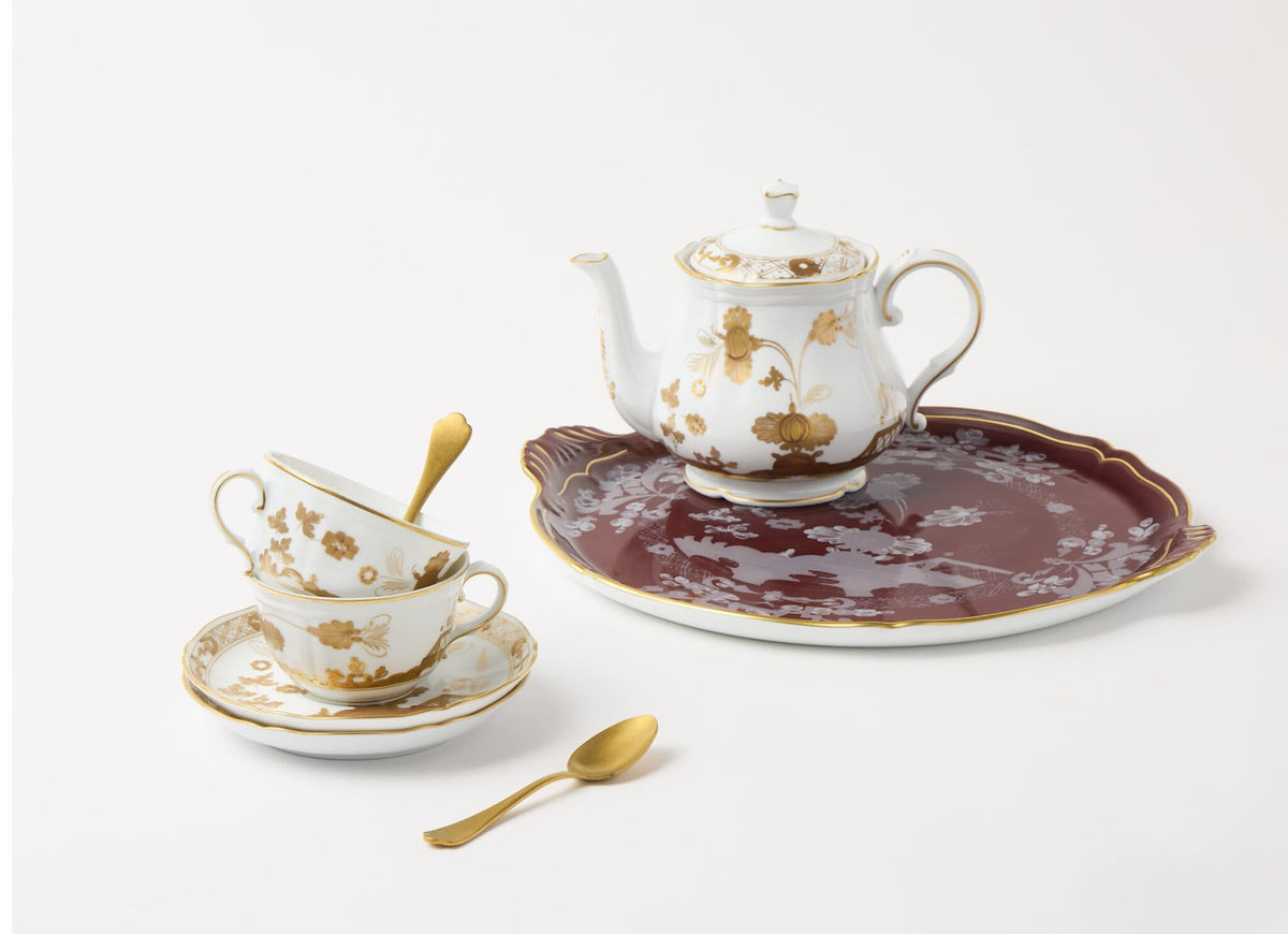 Ginori 1735 Oriente Italiano Tea Cup, Aurum, view 5