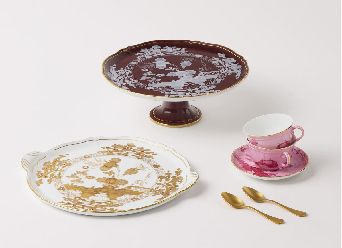 Ginori 1735 Oriente Italiano Tea Cup, Porpora, view 5