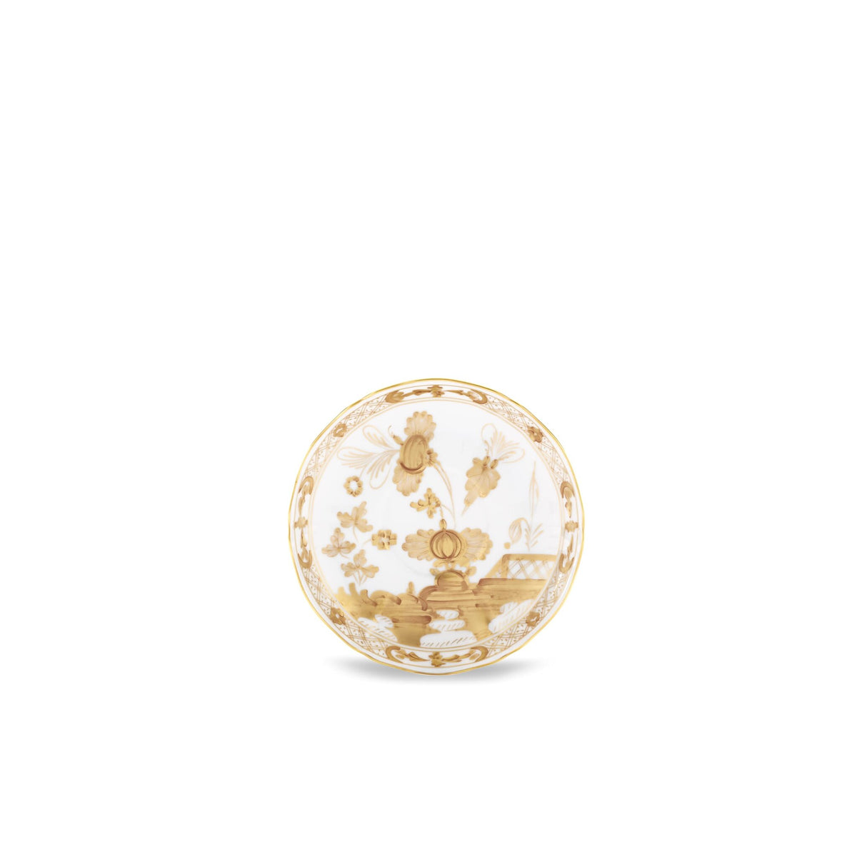Ginori 1735 Oriente Italiano Tea Saucer, Aurum