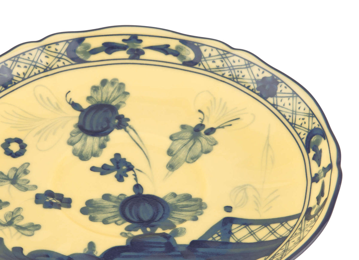 Ginori 1735 Oriente Italiano Tea Saucer, Citrino, view 3