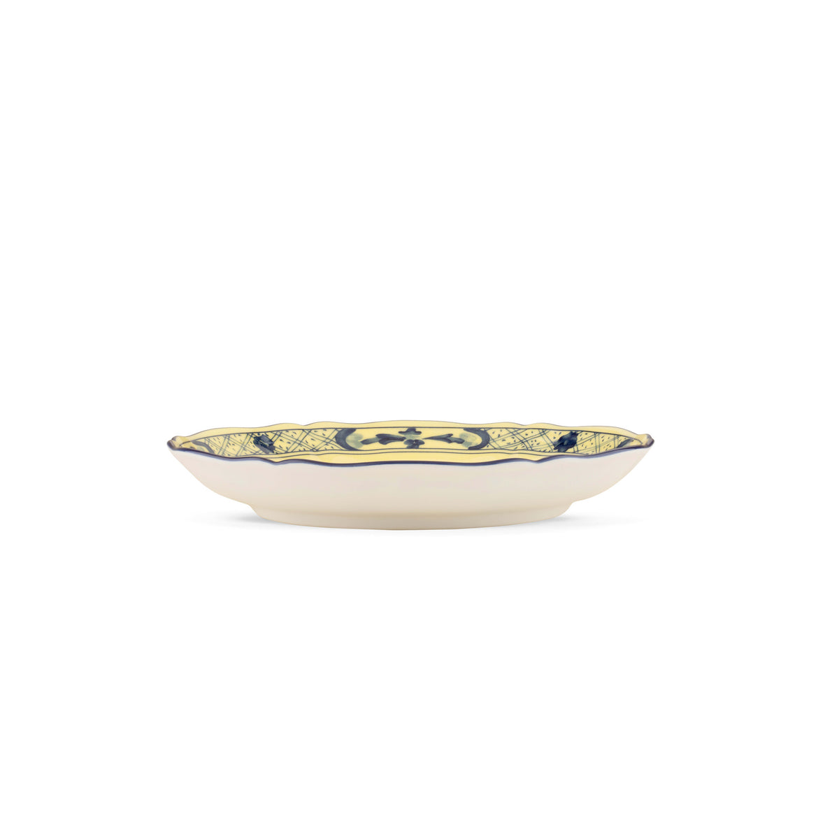 Ginori 1735 Oriente Italiano Tea Saucer, Citrino, view 4