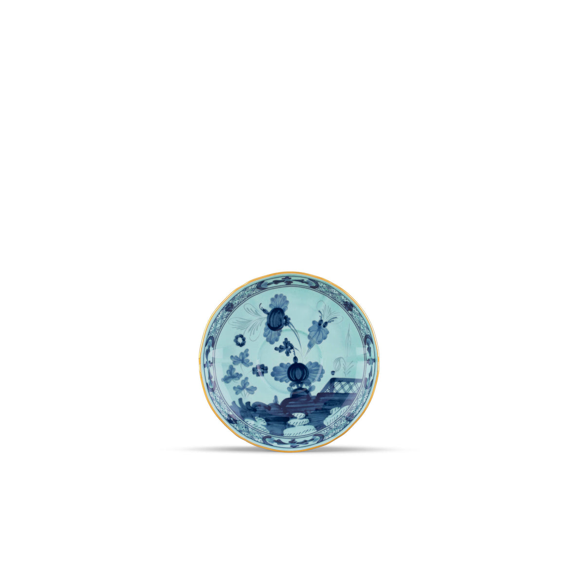 Ginori 1735 Oriente Italiano Tea Saucer, Iris