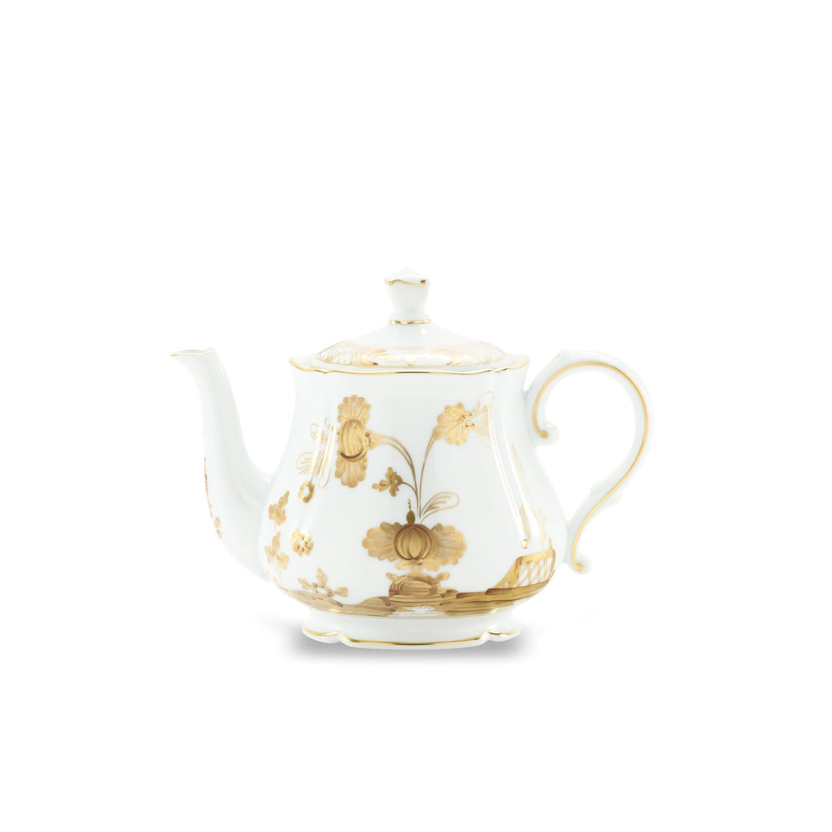Ginori 1735 Oriente Italiano Teapot, Aurum