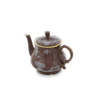 Ginori 1735 Oriente Italiano Teapot, Castagna, view 2