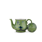 Ginori 1735 Oriente Italiano Teapot, Malachite, view 3