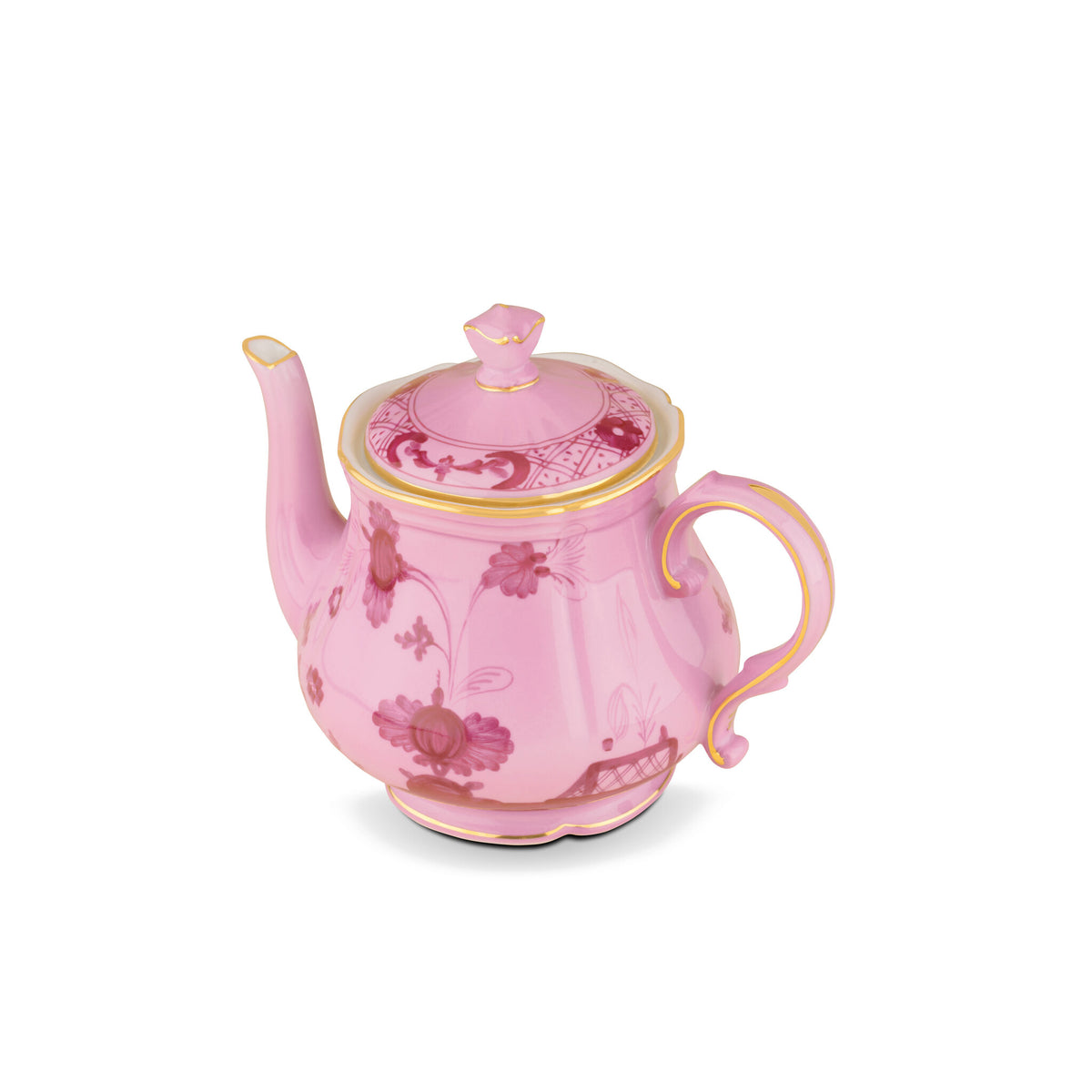 Ginori 1735 Oriente Italiano Teapot, Porpora, view 2