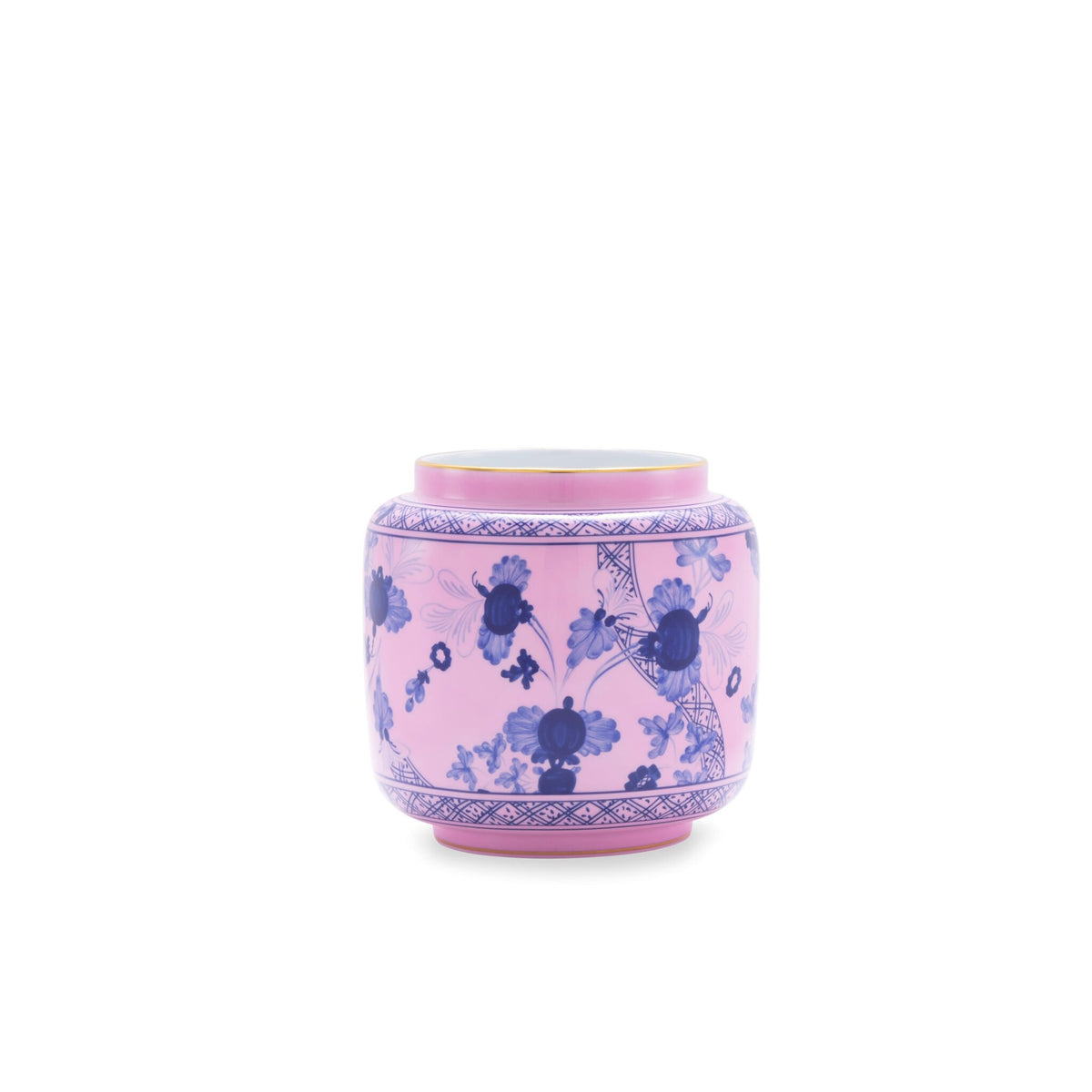 Ginori 1735 Oriente Italiano Tesori Candleholder Vase, Azalea