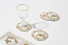 Ginori 1735 Oriente Italiano Tesori Coasters, Aurum, Set of 4, view 5