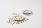 Ginori 1735 Oriente Italiano Tesori Dessert Plates, Aurum, Set of 4, view 3