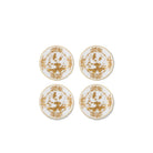 Ginori 1735 Oriente Italiano Tesori Dessert Plates, Aurum, Set of 4