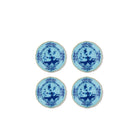 Ginori 1735 Oriente Italiano Tesori Dessert Plates, Iris, Set of 4