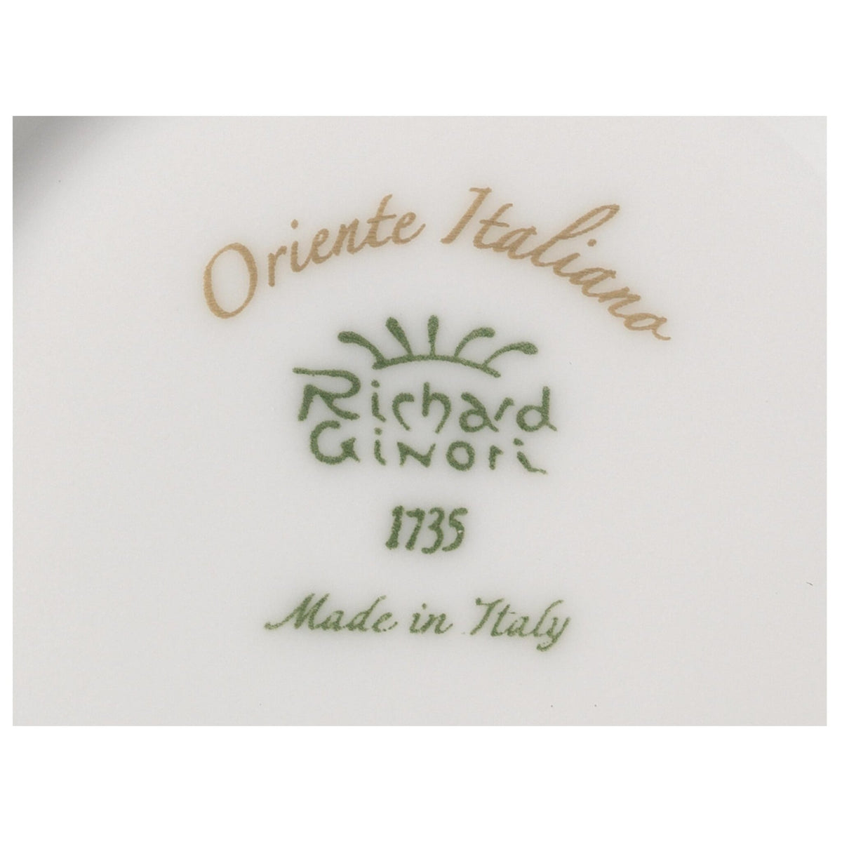 Ginori 1735 Oriente Italiano Tesori Espresso Set for Four, Aurum, view 2