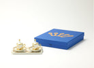 Ginori 1735 Oriente Italiano Tesori Espresso Set for Two with Tray, Aurum, view 5
