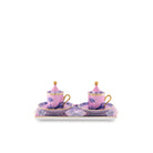 Ginori 1735 Oriente Italiano Tesori Espresso Set for Two with Tray, Azalea, view 2