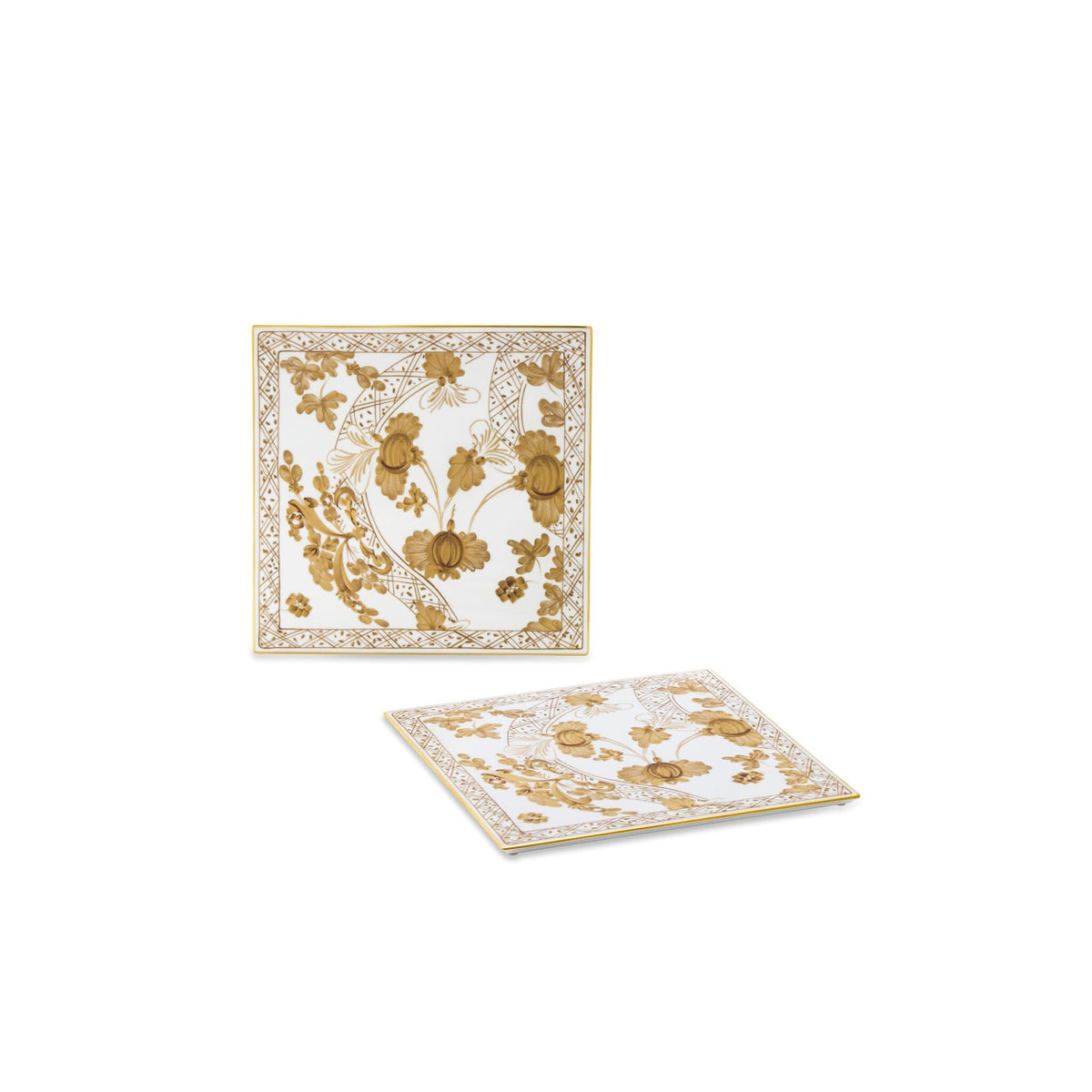 Ginori 1735 Oriente Italiano Tesori Placemats, Aurum, Set of 2, view 2