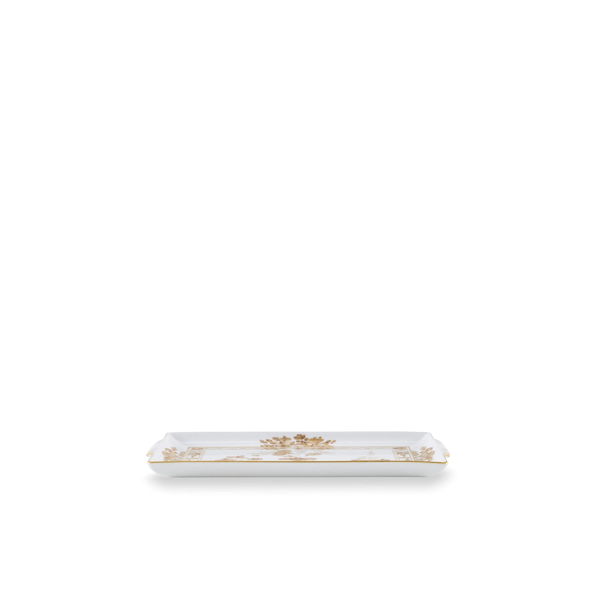 Ginori 1735 Oriente Italiano Tesori Rectangular Tray, Aurum, view 2
