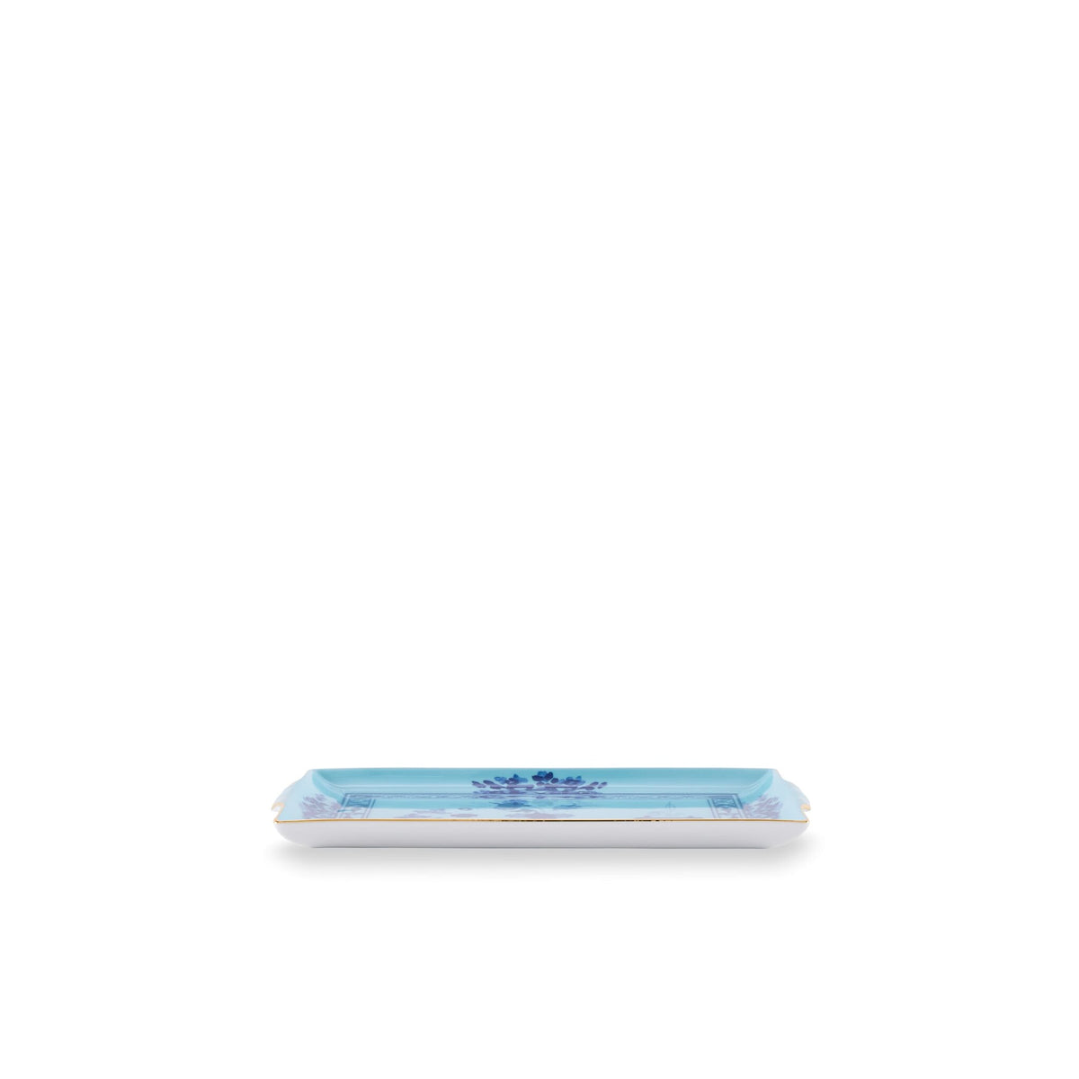 Ginori 1735 Oriente Italiano Tesori Rectangular Tray, Iris, view 2