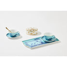 Ginori 1735 Oriente Italiano Tesori Rectangular Tray, Iris, view 4