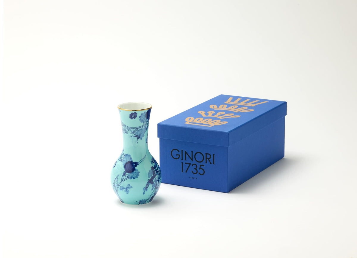 Ginori 1735 Oriente Italiano Tesori Tulip Vase, Iris, view 5