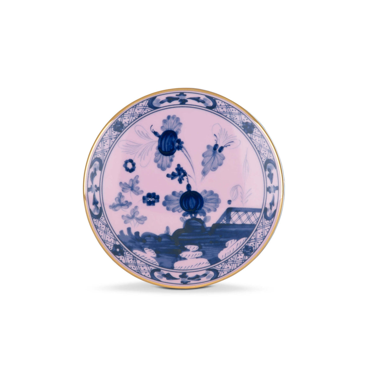 Ginori 1735 Oriente Italiano Trinket Box, Azalea, view 3