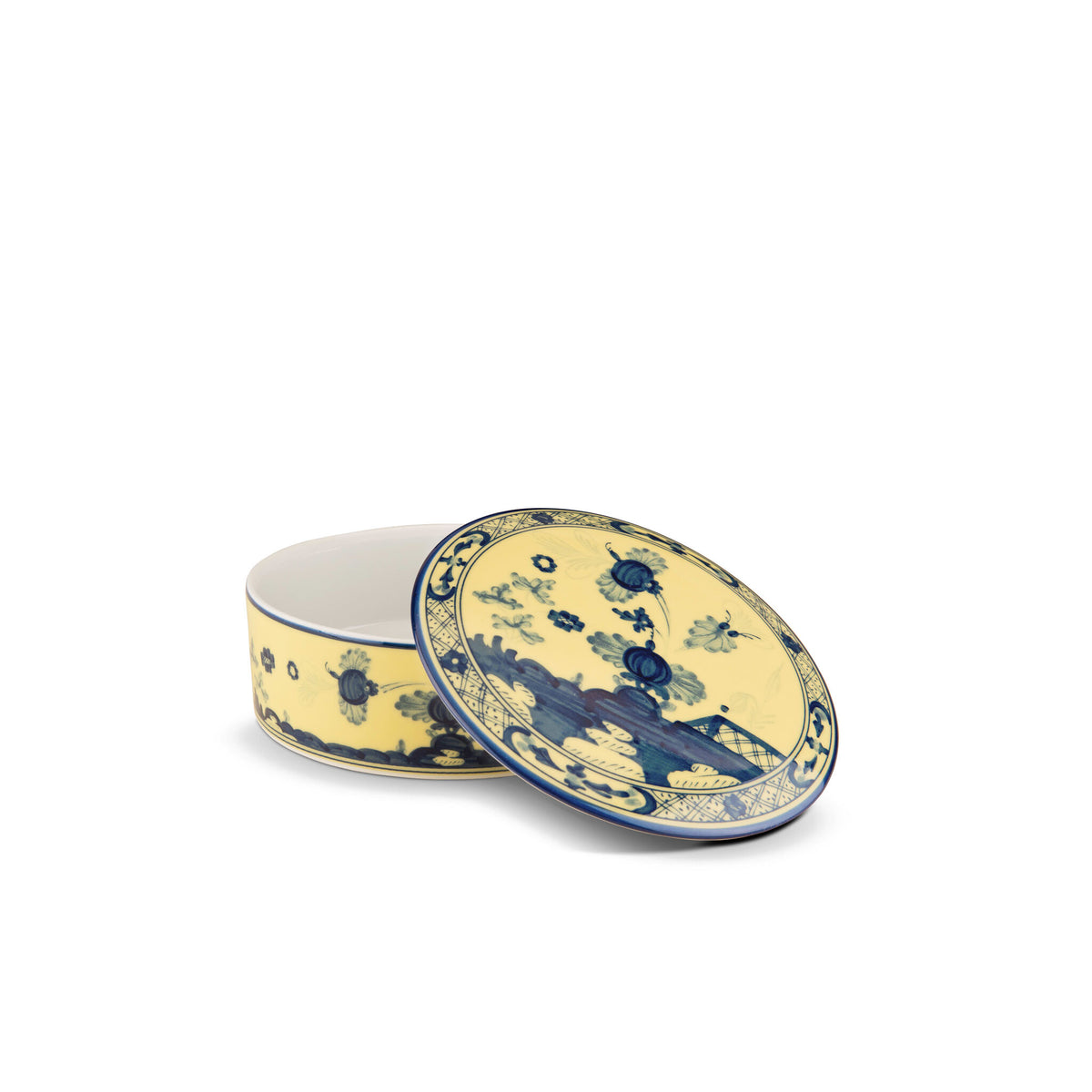 Ginori 1735 Oriente Italiano Trinket Box, Citrino, view 2
